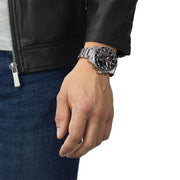 Tissot T1256171105100 Supersport Chrono  Black Dial Stainless Steel Bracelet Men's Watch - mzwatcheslk srilanka